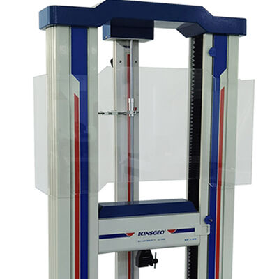 보호용 덮개와 함께 두 개의 기둥의 실험실 보편적 시험 기계