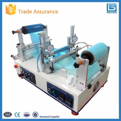 연속 핫메일트 코팅 라미네이팅 기계 샘플을 만들기 위해