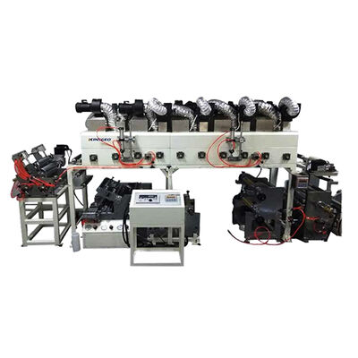 펌프와 모터로 전기 접착용 종이 열 녹기 및 자외선 코팅 기계 고 정밀성 목재 및 플라스틱 포장