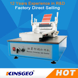 120W 인쇄 코팅 시험기는 크기 500x425x350mm를 가진 Proofer 반복 가능 사진 요판 26kg를 잉크로 씁니다